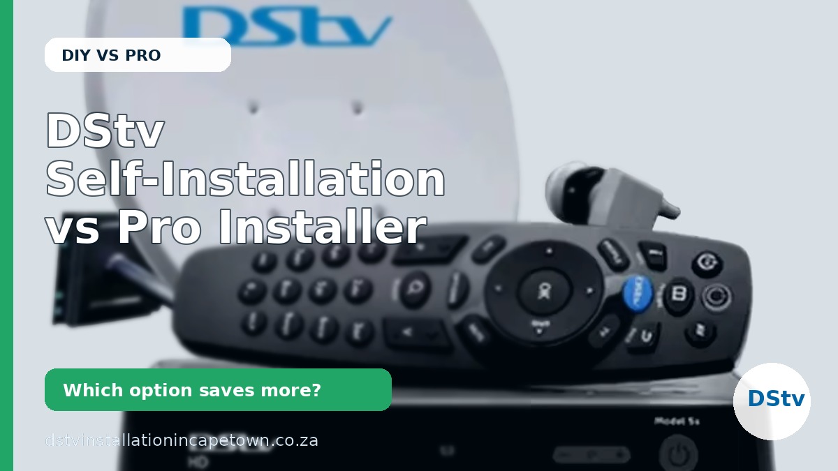 DStv self-installation vs professional installer Cape Town thumbnail